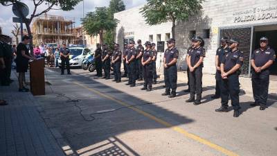 La Policia Local celebra la festividad de San Miguel