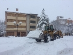 Vilafranca recomana no circular en vehicle per facilitar la neteja de la neu