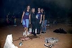 Más de 2.000 personas participan en la 'torrà de carn'