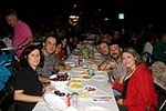 Más de 2.000 personas participan en la 'torrà de carn'