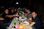 Más de 2.000 personas participan en la 'torrà de carn'