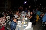 Más de 2.000 personas participan en la 'torrà de carn'