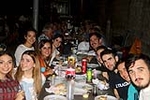 Más de 2.000 personas participan en la 'torrà de carn'