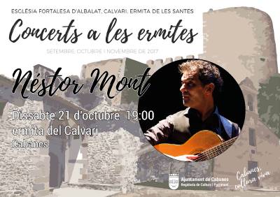 Nstor Mont actua este dissabte al Calvari de Cabanes en el cicle de concerts a les ermites