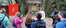 El equipo T?Avalem de la Mancomunidad Espadn Mijares visita el Centro de Visitantes del Parc Natural de la Serra d?Espad