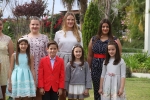 Todas las Falleras Mayores de Burriana 2018 se reúnen como acto previo al inicio del nuevo ejercicio fallero