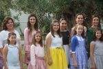 Todas las Falleras Mayores de Burriana 2018 se reúnen como acto previo al inicio del nuevo ejercicio fallero