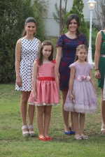 Todas las Falleras Mayores de Burriana 2018 se reúnen como acto previo al inicio del nuevo ejercicio fallero