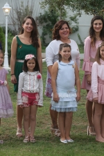 Todas las Falleras Mayores de Burriana 2018 se reúnen como acto previo al inicio del nuevo ejercicio fallero