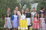 Todas las Falleras Mayores de Burriana 2018 se reúnen como acto previo al inicio del nuevo ejercicio fallero