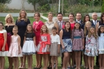 Todas las Falleras Mayores de Burriana 2018 se reúnen como acto previo al inicio del nuevo ejercicio fallero