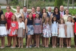 Todas las Falleras Mayores de Burriana 2018 se reúnen como acto previo al inicio del nuevo ejercicio fallero