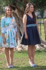 Todas las Falleras Mayores de Burriana 2018 se reúnen como acto previo al inicio del nuevo ejercicio fallero