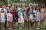 Todas las Falleras Mayores de Burriana 2018 se reúnen como acto previo al inicio del nuevo ejercicio fallero