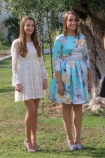 Todas las Falleras Mayores de Burriana 2018 se reúnen como acto previo al inicio del nuevo ejercicio fallero
