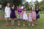 Todas las Falleras Mayores de Burriana 2018 se reúnen como acto previo al inicio del nuevo ejercicio fallero