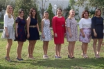 Todas las Falleras Mayores de Burriana 2018 se reúnen como acto previo al inicio del nuevo ejercicio fallero