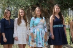 Todas las Falleras Mayores de Burriana 2018 se reúnen como acto previo al inicio del nuevo ejercicio fallero