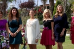 Todas las Falleras Mayores de Burriana 2018 se reúnen como acto previo al inicio del nuevo ejercicio fallero