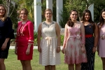 Todas las Falleras Mayores de Burriana 2018 se reúnen como acto previo al inicio del nuevo ejercicio fallero