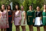 Todas las Falleras Mayores de Burriana 2018 se reúnen como acto previo al inicio del nuevo ejercicio fallero
