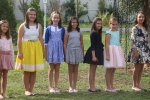 Todas las Falleras Mayores de Burriana 2018 se reúnen como acto previo al inicio del nuevo ejercicio fallero