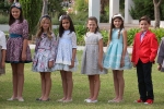 Todas las Falleras Mayores de Burriana 2018 se reúnen como acto previo al inicio del nuevo ejercicio fallero