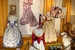 'Borgoña' y 'ciruela', los colores de los trajes de las Reinas Falleras de Burriana 2018