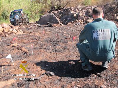 La Guardia Civil investiga a una persona por causar cuatro incendios en Sot deFerrer, Alfara de la Barona y Sagunto 