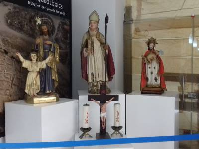 La imatge de sant Gregori es pot visitar temporalment al Mucbe de Benicarl