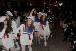 La Falla del Barri de València  logra doblete en la Cavalcada del Ninot  con primer premio en carroza y ninot