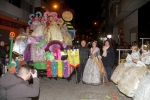 La Falla del Barri de València  logra doblete en la Cavalcada del Ninot  con primer premio en carroza y ninot