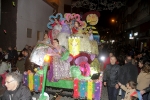 La Falla del Barri de València  logra doblete en la Cavalcada del Ninot  con primer premio en carroza y ninot