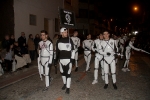 La Falla del Barri de València  logra doblete en la Cavalcada del Ninot  con primer premio en carroza y ninot