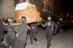 La Falla del Barri de València  logra doblete en la Cavalcada del Ninot  con primer premio en carroza y ninot