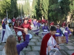 Més de 400 persones participen en l'exhibició de bombos i tambors d'Almenara