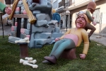 Sud-Oest i Corts Valencianes guanyen el Primer premi de les Falles de La Vall d'Uixó 2017