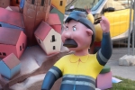 Sud-Oest i Corts Valencianes guanyen el Primer premi de les Falles de La Vall d'Uixó 2017