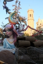 Intensa Nit de la plantà de las fallas de Burriana 2017