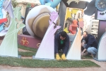 Intensa Nit de la plantà de las fallas de Burriana 2017