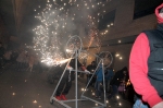 La pólvora marca el ritmo de las Fallas de Burriana
