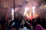 La pólvora marca el ritmo de las Fallas de Burriana