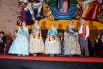 Las Reinas Falleras reciben el homenaje de las comisiones