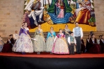 Las Reinas Falleras reciben el homenaje de las comisiones