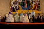 Las Reinas Falleras reciben el homenaje de las comisiones