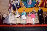 Las Reinas Falleras reciben el homenaje de las comisiones