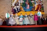 Las Reinas Falleras reciben el homenaje de las comisiones