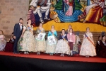 Las Reinas Falleras reciben el homenaje de las comisiones