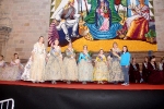 Las Reinas Falleras reciben el homenaje de las comisiones