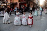 Las Reinas Falleras reciben el homenaje de las comisiones
